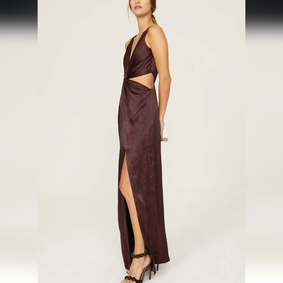 Nicholas Silvina Wrap Gown Designer RTR Size 12 - Picture 12 of 15